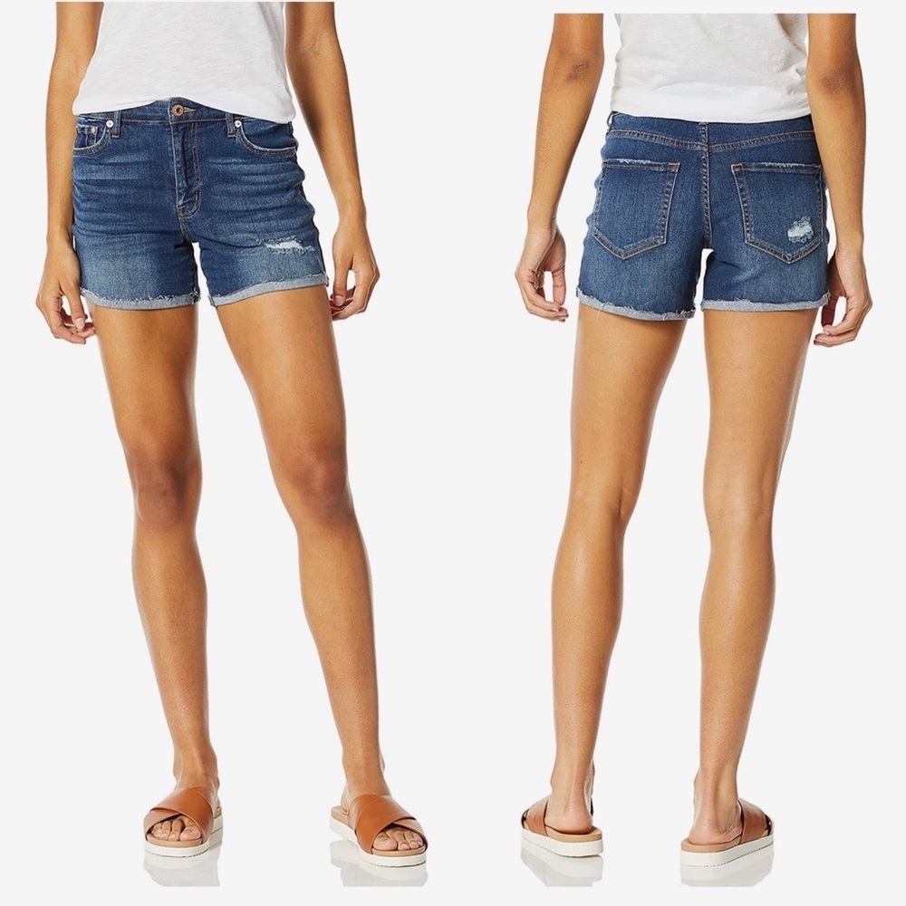 Ella Moss Women's Cuffed Midi Short - Picture 1 of 8